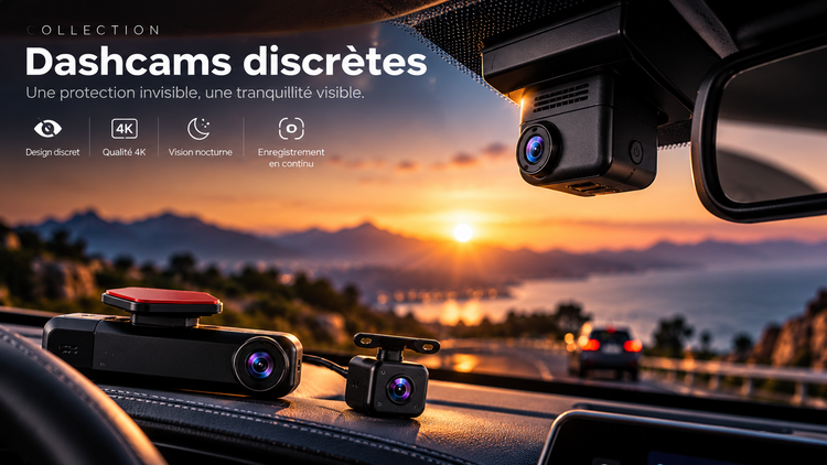 Dashcams discrètes