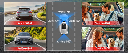 Kocam — dashcam Wi-Fi multicanal — visuel complémentaire 11 sur 23.